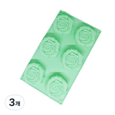 지안네이처 엘레강스 로즈 6구 몰드, 3개
