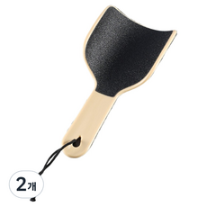 글로어스 부드러운 발각질제거 뒷꿈치 U자형 모노크롬, 80g, 2개, 1개입