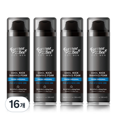 포멀비 포맨 쿨킥 쉐이빙폼 후레쉬 오리지널, 16개, 200ml