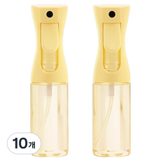 오템 안개 분사 분무기 스프레이 200ml, 노랑, 10개