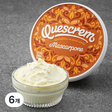퀘스크램 마스카포네, 250g, 1개입, 6개