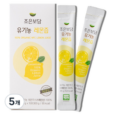 檸檬汁隨身包 15條入, 300ml, 5個