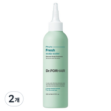 Dr.FORHAIR 油性頭皮深層清潔Phyto Fresh頭皮去角質液, 200ml, 2個