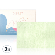 퍼즈생활건강 메이크업 오일컨트롤 기름종이 10 x 7 cm, 100개입, 3개