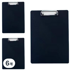 Flowcode A4文件夾板, 黑色, 6個