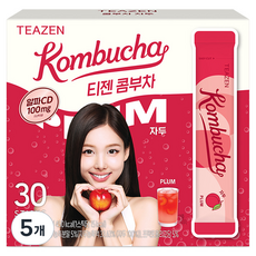 티젠 알파CD 콤부차 자두, 5g, 5개, 30개입
