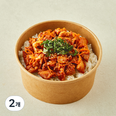 샐러드g 닭갈비덮밥, 376g, 2개