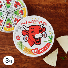 래핑카우 에멘탈 & 허브, 15g, 3개, 8개입