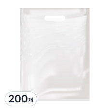 成源塑膠包裝 透明塑膠提袋 35 x 45 cm, 200個