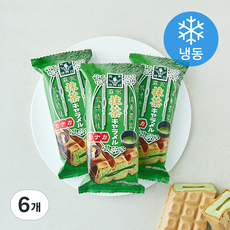 모리나가 말차카라멜 모나카 (냉동), 97g, 6개, 1개입