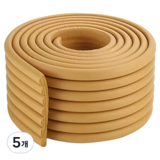 Beiru 寬版加厚壓紋防撞護角, 5個, 木紋色