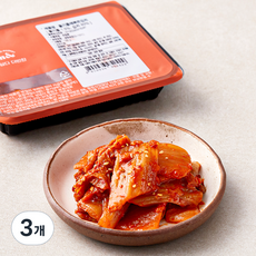 더반찬 들기름에 볶은김치, 130g, 3개