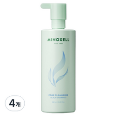 頭皮毛孔淨化洗髮精 柑橘木質香, 480ml, 4個