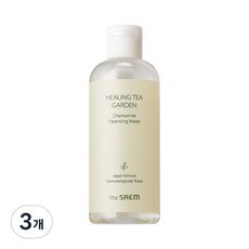 더샘 힐링 티 가든 캐모마일 클렌징 워터, 3개, 300ml