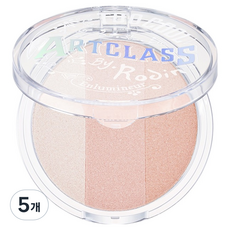 투쿨포스쿨 아트클래스 바이로댕 하이라이터 10.5g, 5개, 루미너스