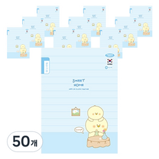 PENPIA 1000小學裝訂寫作本筆記, C 藍色, 50個