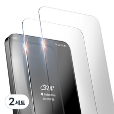 구스페리 강화유리 휴대폰 액정보호필름 2p 세트, 2세트