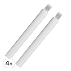 ABLE 粉彩牙刷盒 白色, 42g, 4個