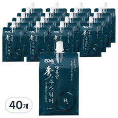 수수소수 덕유산 수 수소워터, 500ml, 40개