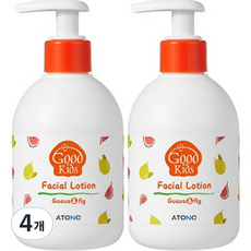ATONO2 Good Kids兒童臉部乳液, 4瓶, 250g