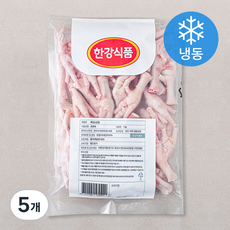 한강식품 뼈있는 닭발 (냉동), 1kg, 5개