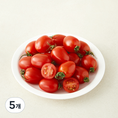 곰곰 무농약 인증 대추 방울 토마토, 5개, 500g