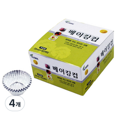 일성정밀 베이킹컵 28mm 400장, 4개