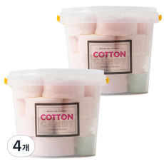 앙팡드봉봉 한입솜사탕 레인보우, 45g, 4개