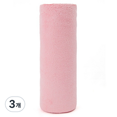 캐롤링 빨아쓰는 극세사 행주 다용도 롤타올 핑크, 3개, 1개입