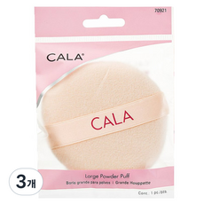 CALA 蜜粉粉撲 L, 3個