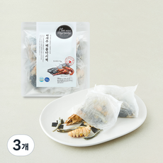 해통령 딱새우 해물 다시팩, 15g, 3개, 10개입
