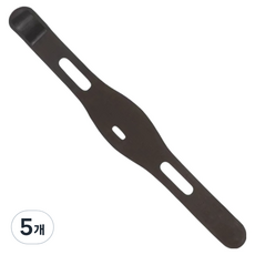 라델리 심플 입벌림 방지 밴드 검은색, 5개