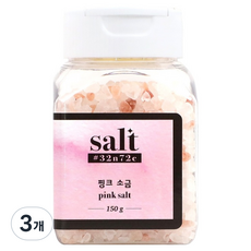 히말라야 핑크솔트 암염 소형, 150g, 3개