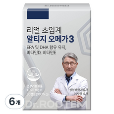 닥터루템 이시형박사의 리얼 초임계 알티지 오메가3 30.75g, 6개, 30정