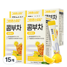 그린몬스터 디톡 콤부차 레몬홍차, 5g, 10개입, 15개
