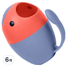 고래 다용도 목욕바가지, 블루, 6개
