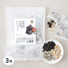 어식백세 구운멸치 다시팩, 16g, 15개입, 3개