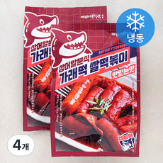 캐비아 상어알분식 가래떡 쌀떡볶이 (냉동), 400g, 4개