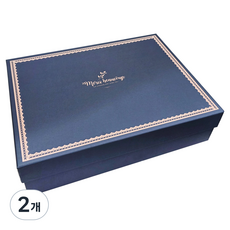 아이씨엘디자인 하드박스, 네이비 레이디, 2개