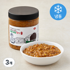 푸드트리 칼칼 누룩 비빔된장 (냉동), 400g, 3개