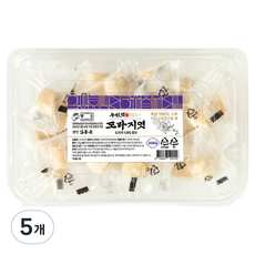 도라지 도시락엿, 5개, 130g