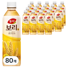동서 보리차, 500ml, 80개