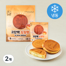단백가 고단백 십원빵 (냉동), 120g, 2개, 4개입