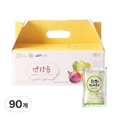 신믿음건강농원 무안 황파 양배추즙, 90개, 100ml