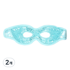 Toppia 舒適涼感眼罩 天空藍, 2個, 1入