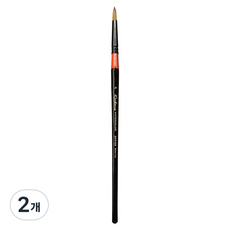 루벤스 720R 수채화 환 붓, 8호, 2개