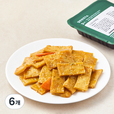 집반찬연구소 간장 어묵볶음, 90g, 6개