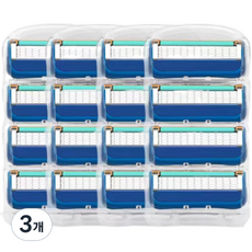 5層刮鬍刀片, 3組, 16入