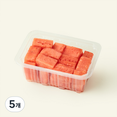 과일친구들 농협 간편수박, 600g, 5개, 1개입