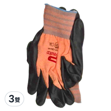 Panrico 百利世 加厚型止滑耐磨手套FIT 抗油漬 舒適透氣, XL23 x 87cm, P-200, 3雙